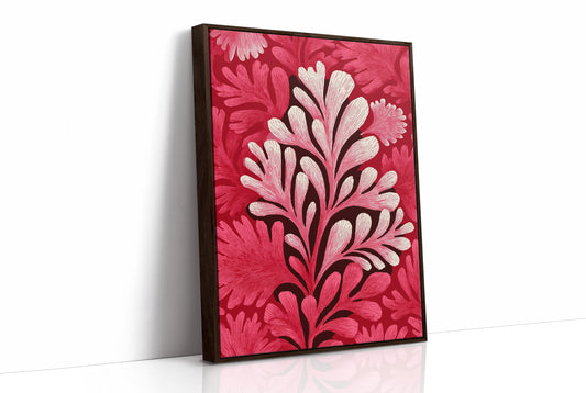 Crimson Fronds at Full Bloom