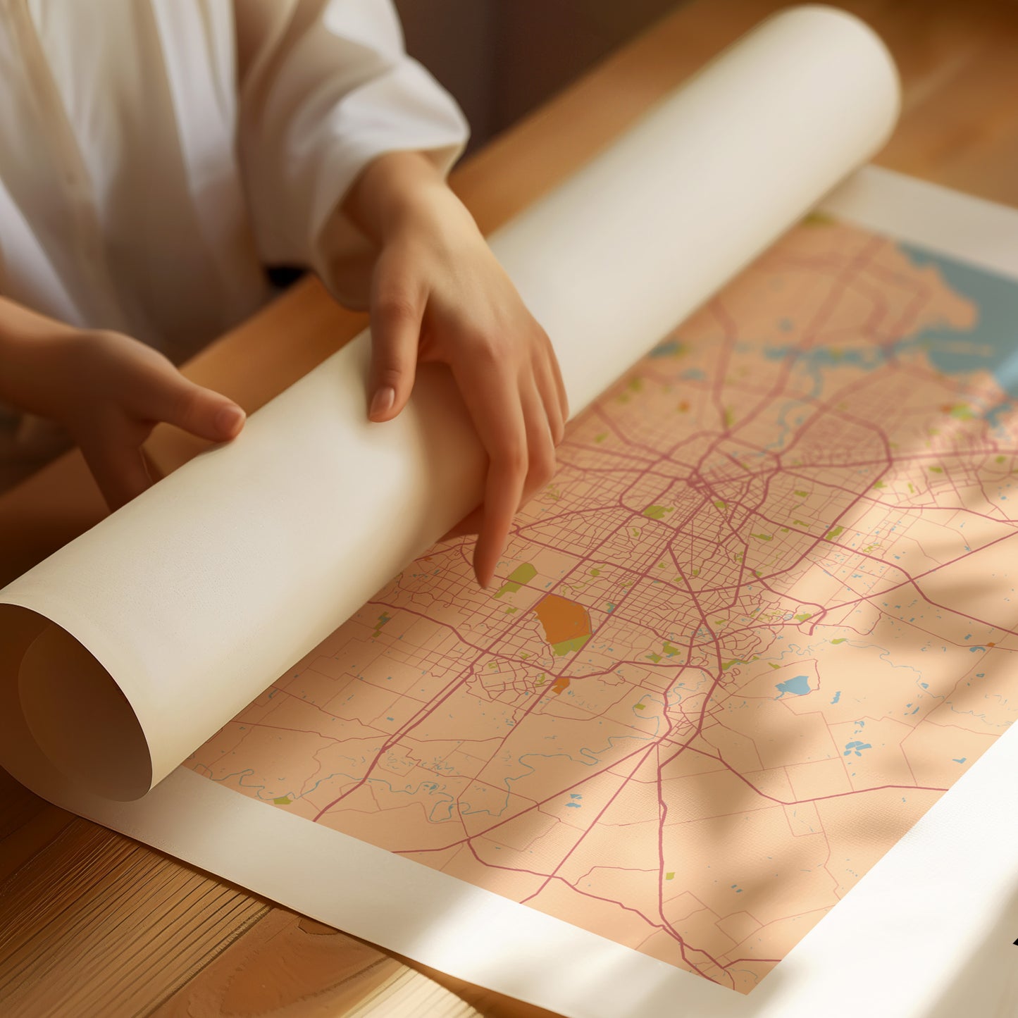 Houston, Mapped in Amber