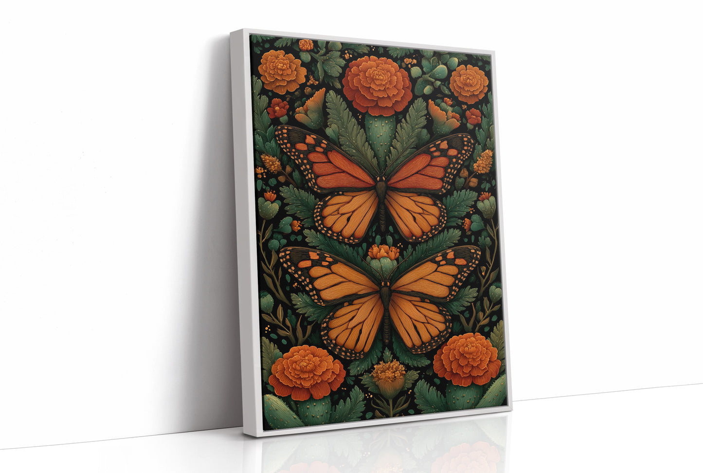 Monarchs in Midnight Garden