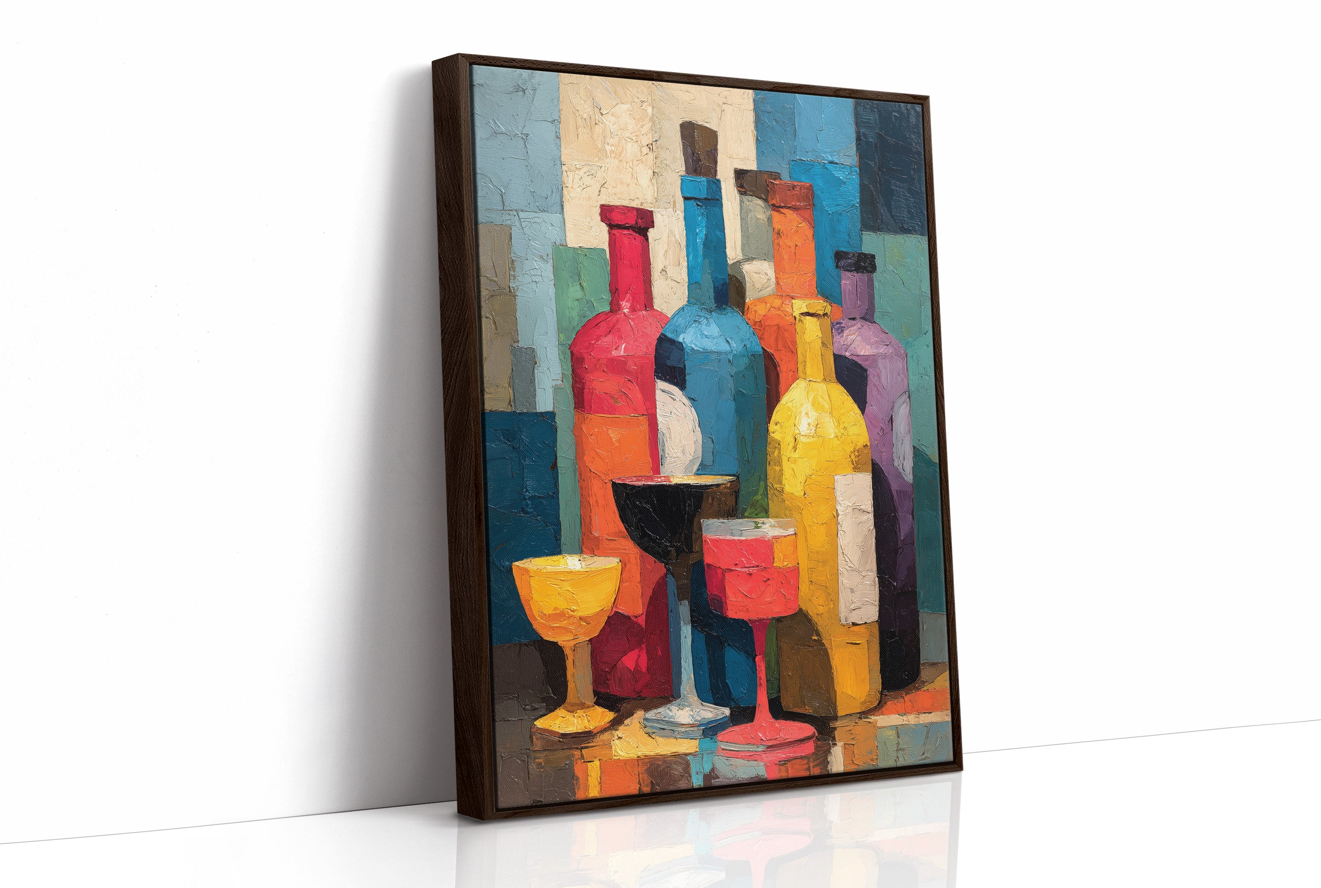 Bottles in Bold Color