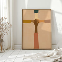 Together in Grace Minimalist Hands