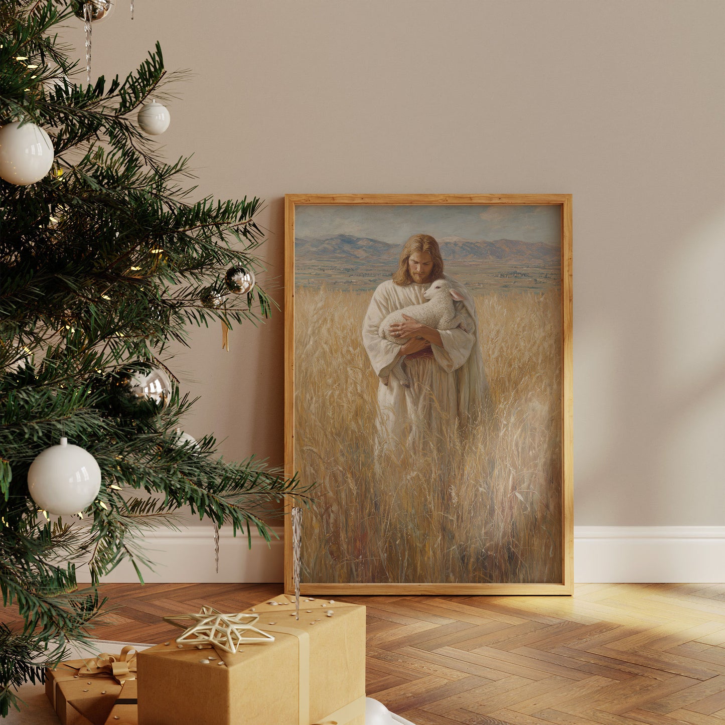 Gentle Light Through Winter Fields