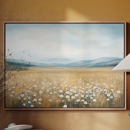 Daisies Dance Through Golden Fields
