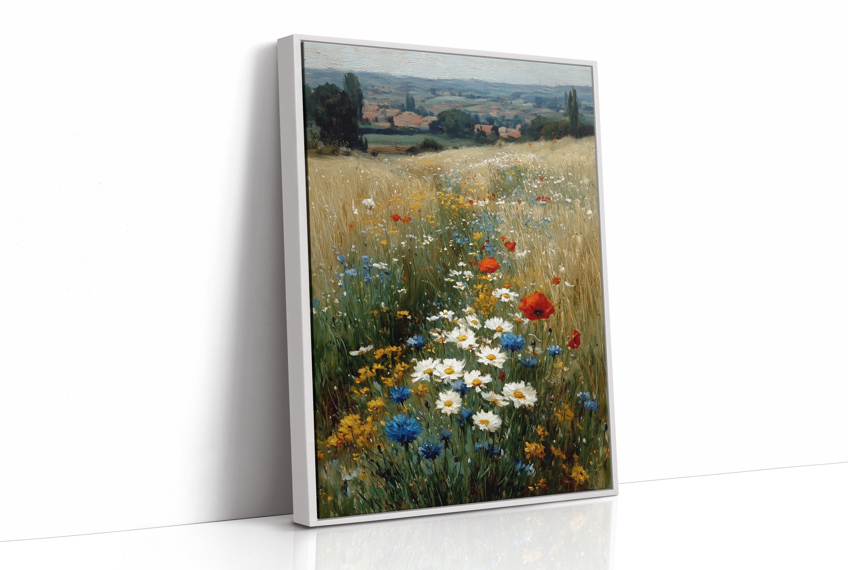 Midsummer at the Edge of the Wheat