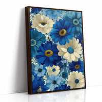 Daisies in Every Shade of Blue