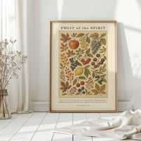 Fruit of the Spirit Botanical Print