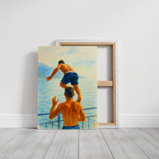 Summer Leaps Into Ocean Blue
