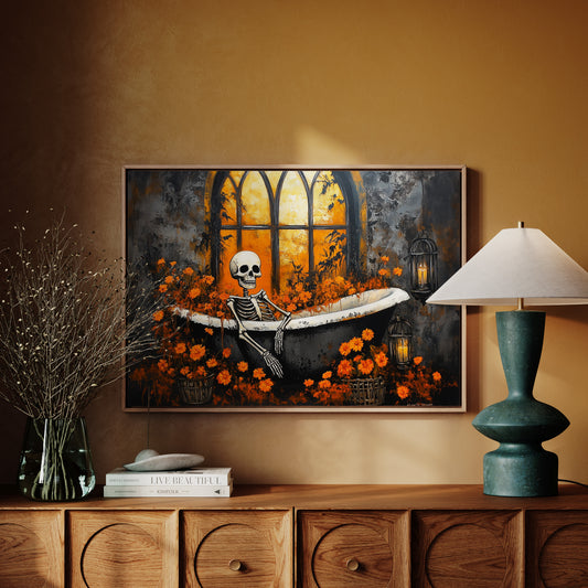 Marigolds Dance At Midnight's Bath