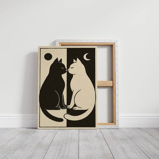 Day Meets Night Through Feline Eyes