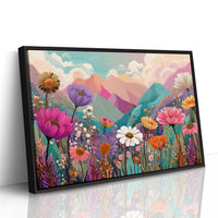 Mountain Meadows Bloom In Candy Colors