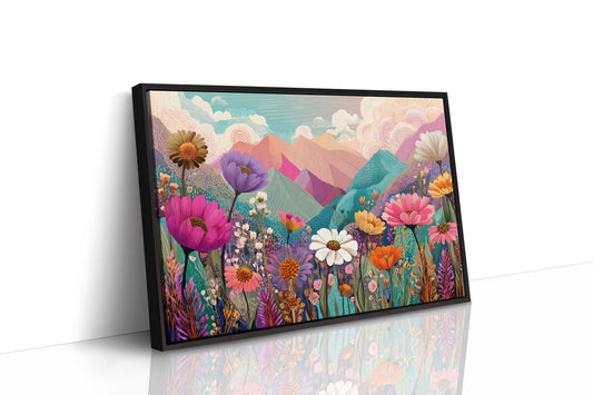 Mountain Meadows Bloom In Candy Colors