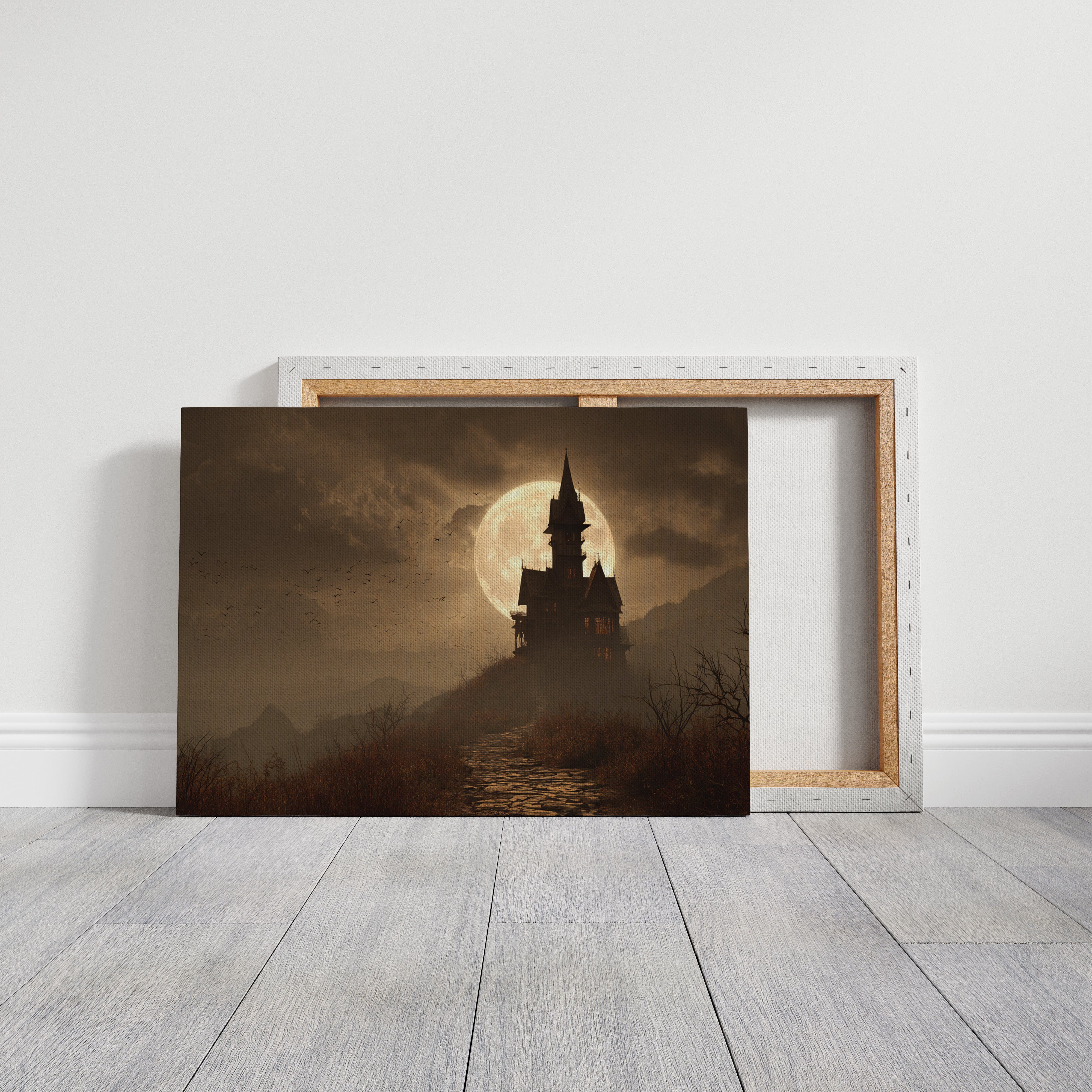 The Watcher Beneath the Moonlight