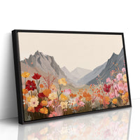 Alpine Meadows Bloom In Coral