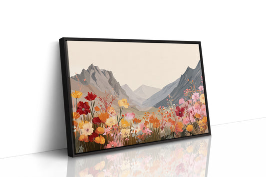 Alpine Meadows Bloom In Coral