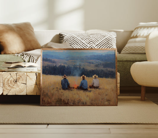 Campfire Stories Light Mountain Dusk