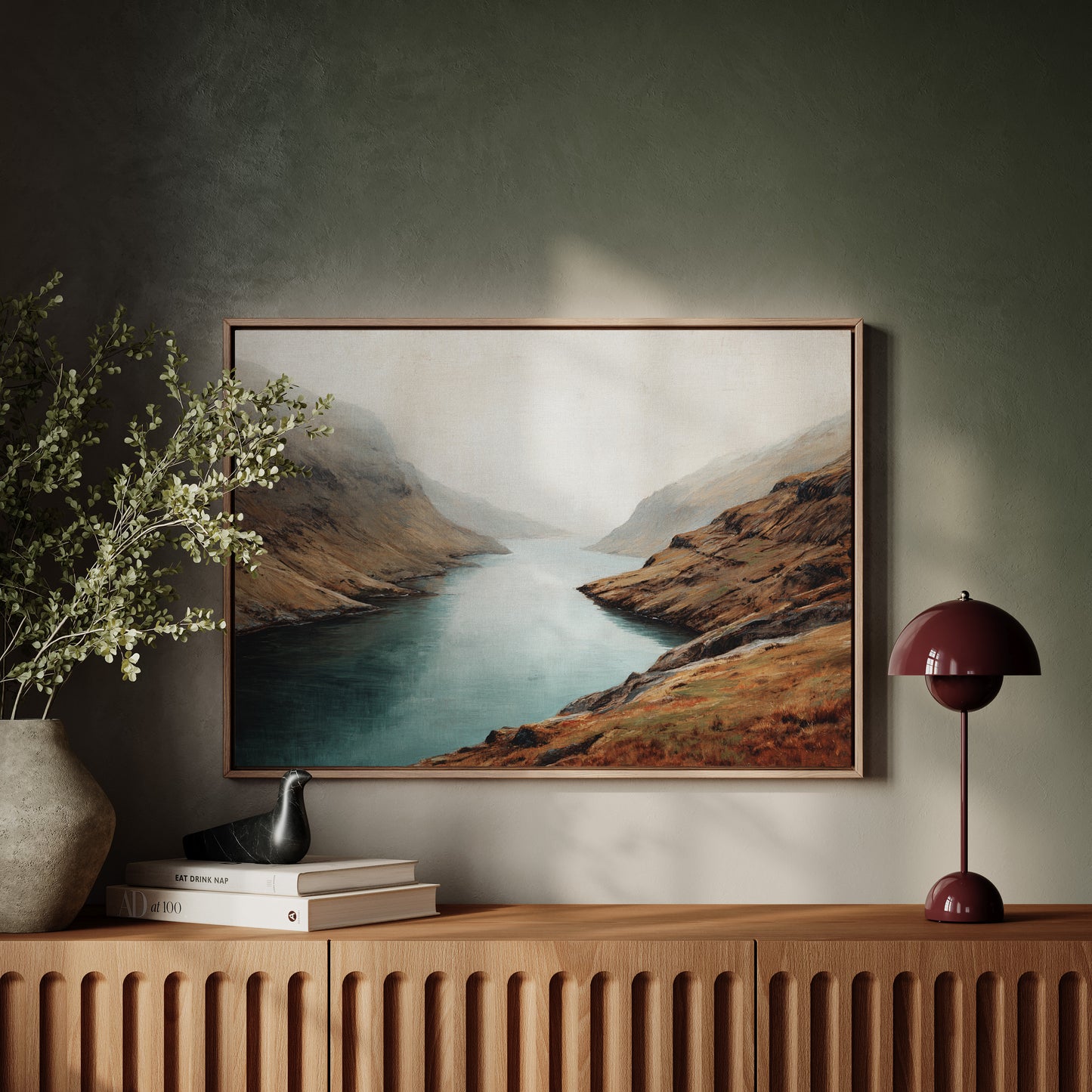 Highland Waters Rest In Autumn