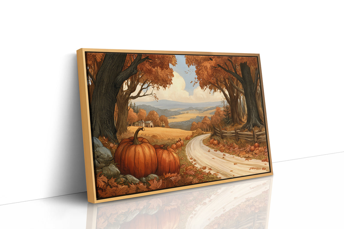 Follow the Pumpkin Breadcrumbs