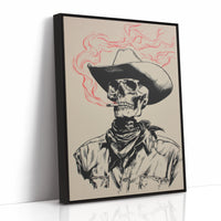 Ghost Rider's Last Stand - Smoking Skeleton Cowboy