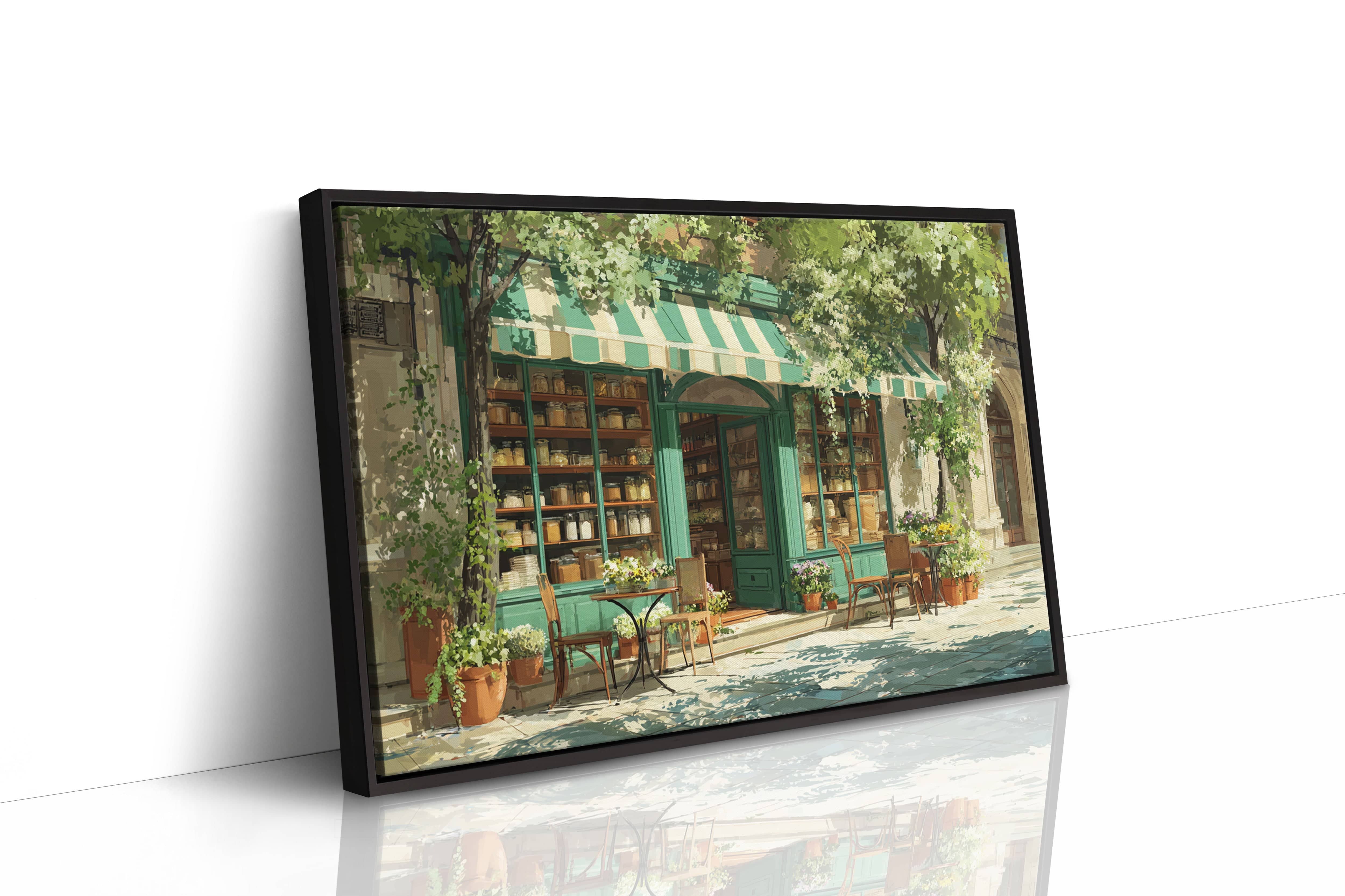 Summer Spills Into Corner Cafe