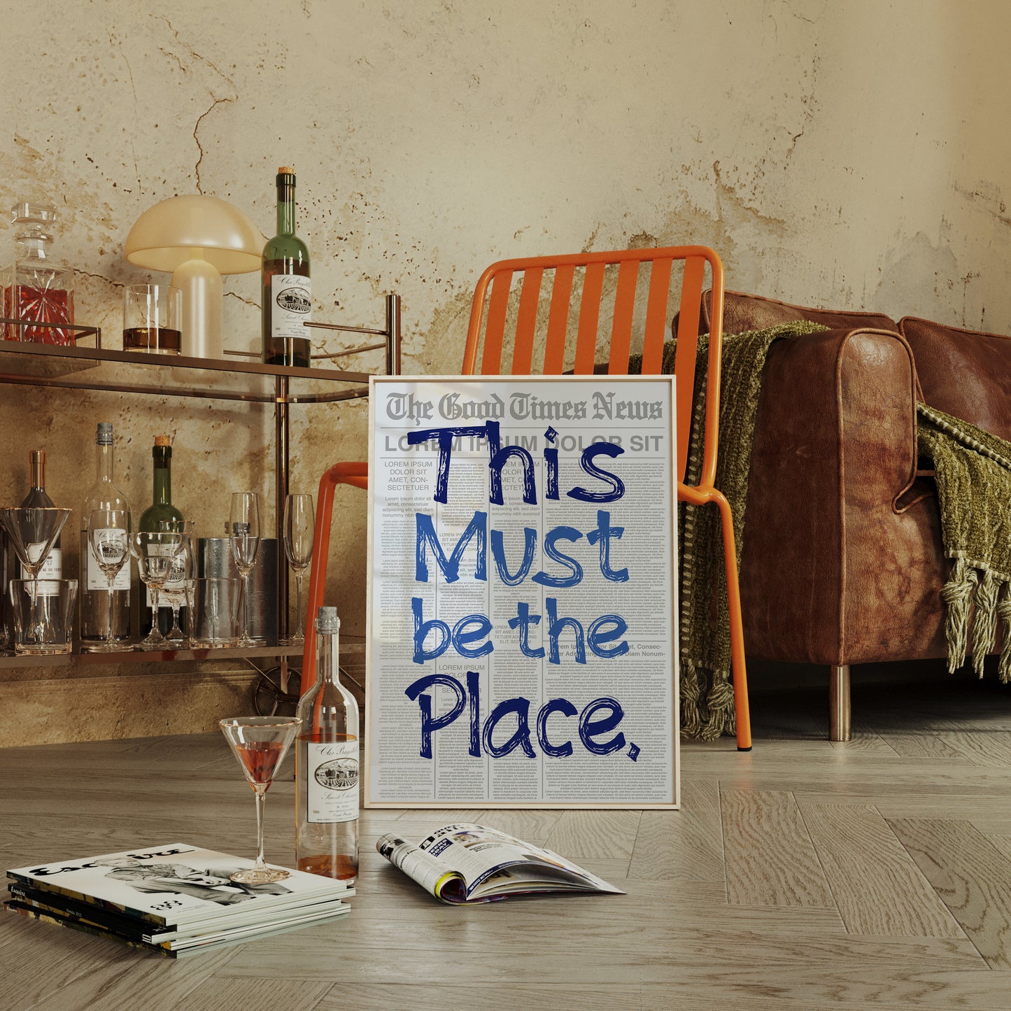 Blue Letters Find Their Home