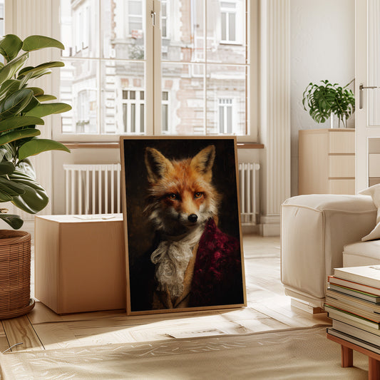 Elegance of the Enigmatic Fox