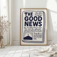 The Good News Everyday Scripture Print