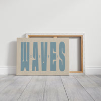 Coastal Typography: Surf Rhythm