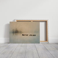 Northern Journey Through Winter Mist
