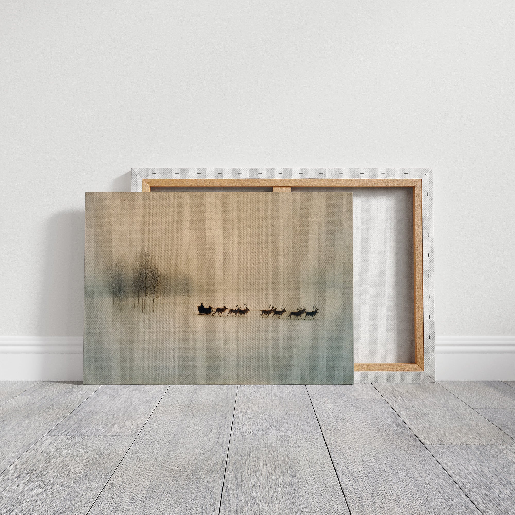 Northern Journey Through Winter Mist