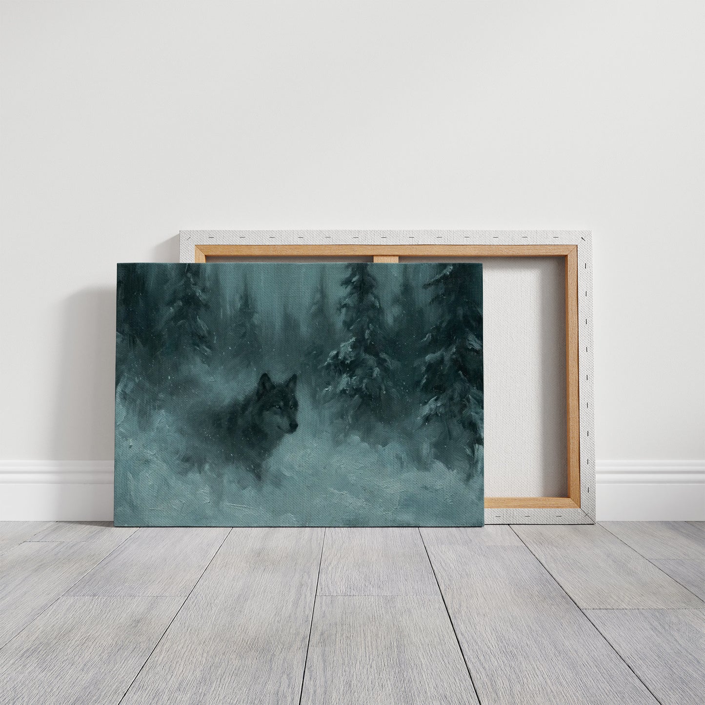 Wolf Through the Snowfall