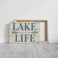 Lake Life, Weathered Sign
