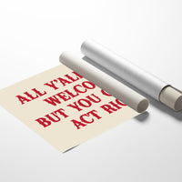 Act Right or Git