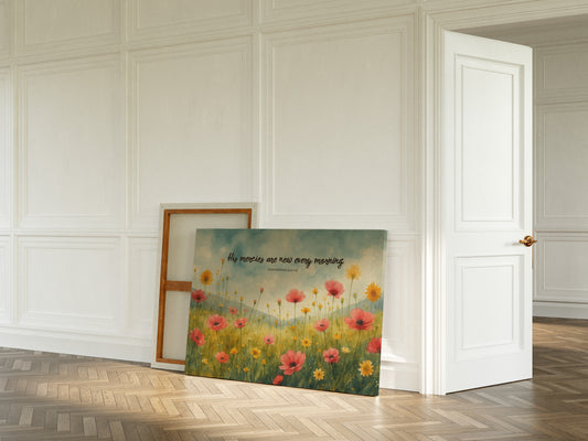 New Every Morning Wildflower Sunrise