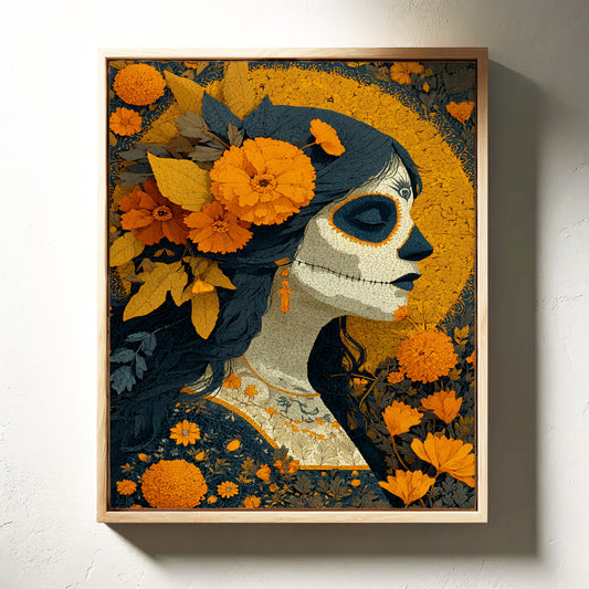 Beneath The Marigold Veil