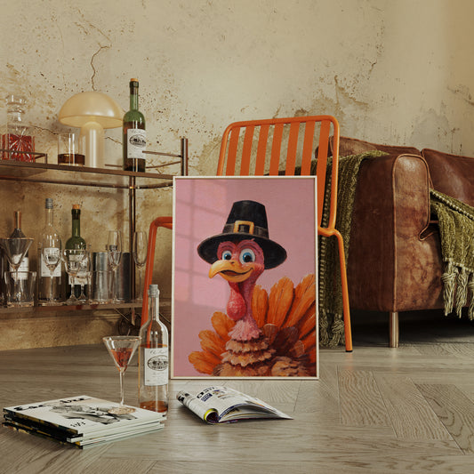 Pilgrim Turkey's Pink November Tale
