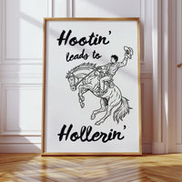 Hootin’ Leads to Hollerin’