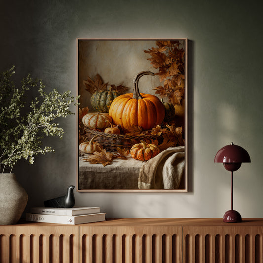 Harvest's Embrace in Autumn's Glow