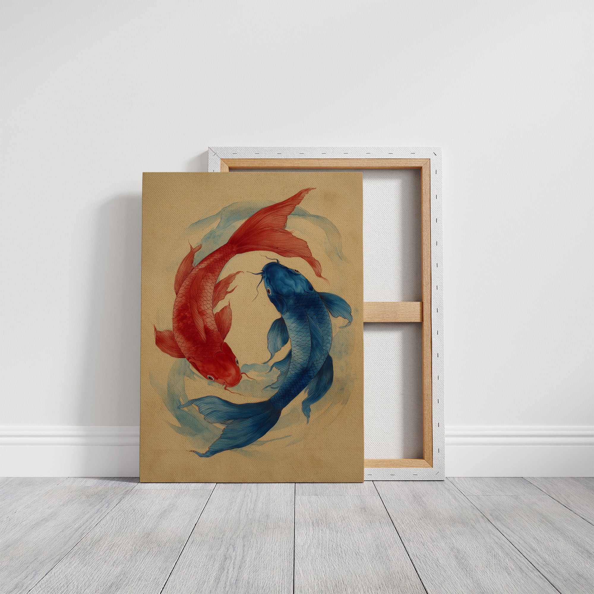 Koi Circle Their Ancient Dance