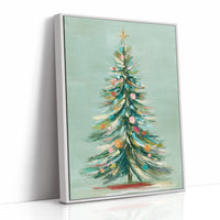 Pastel Evergreen: A Holiday Symphony