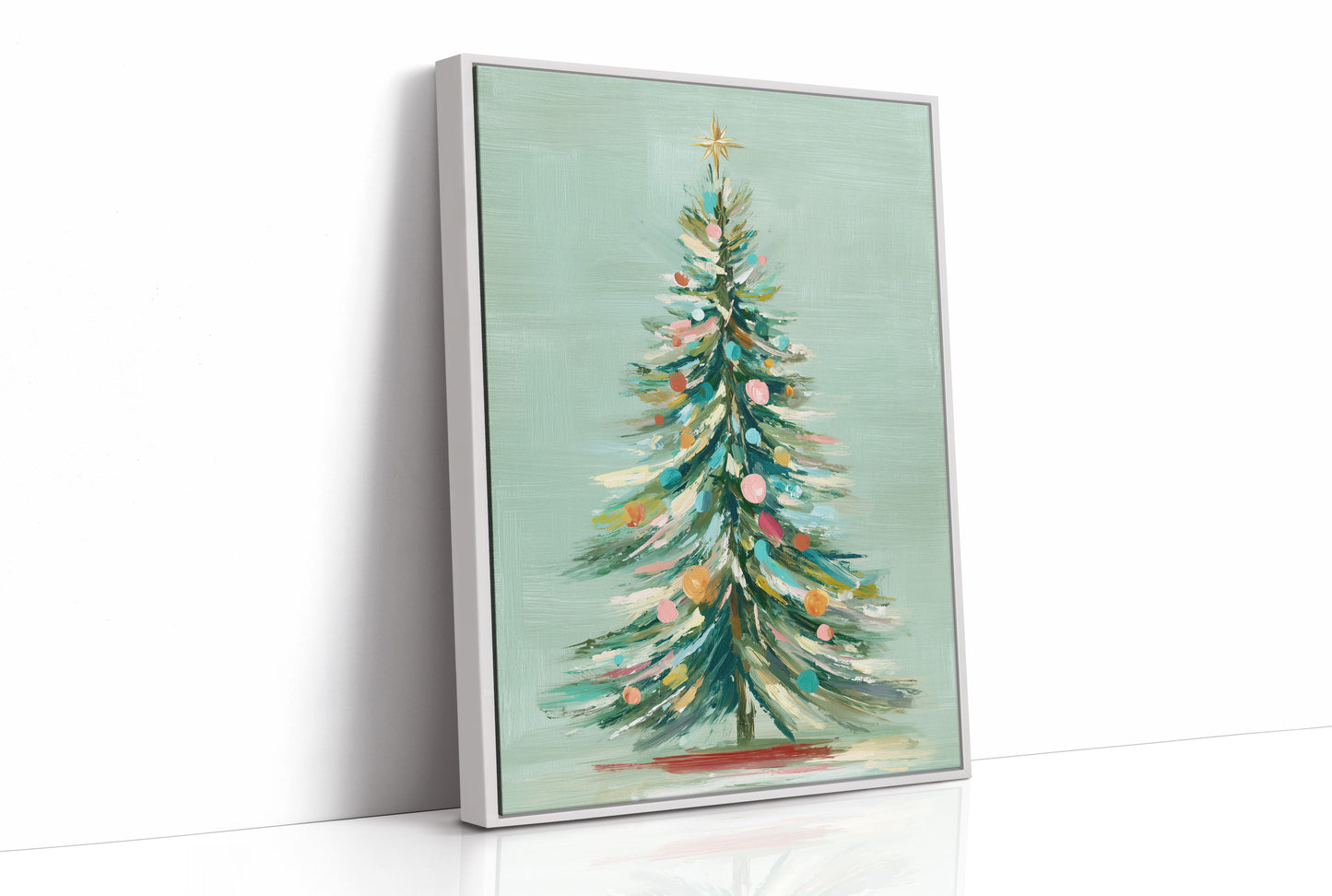 Pastel Evergreen: A Holiday Symphony