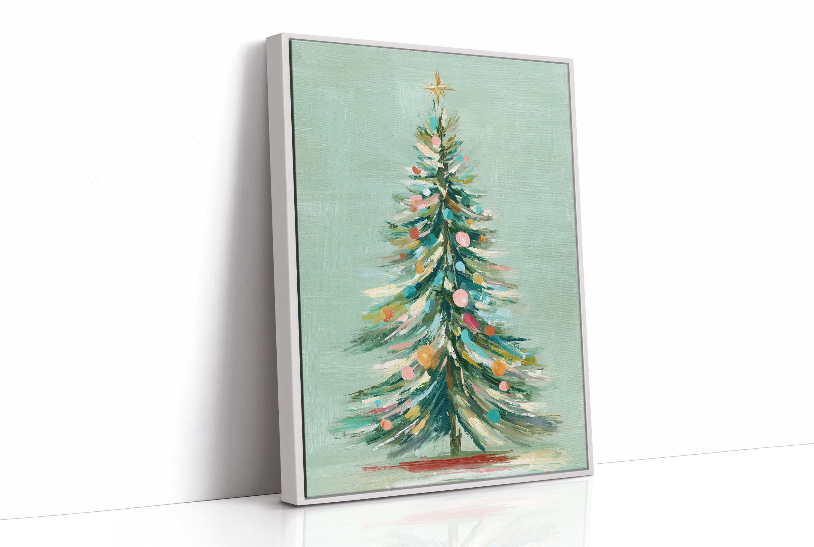 Pastel Evergreen: A Holiday Symphony