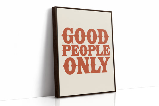 Good People Only