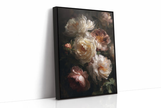 When Silk Petals Hold Candlelight