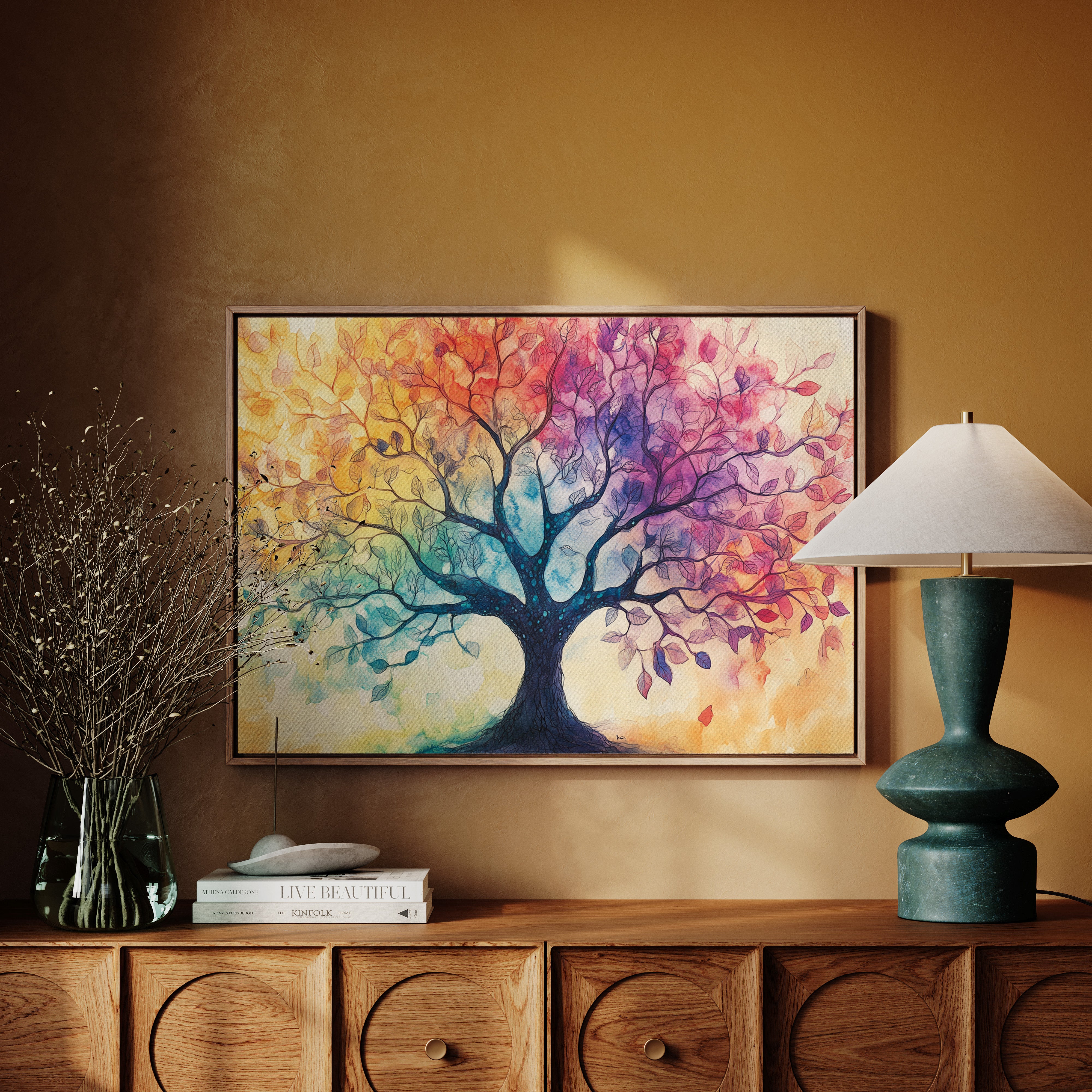 Seasons Dance Through Ancient Branches