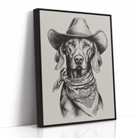 The Canine Cowboy's Resolve