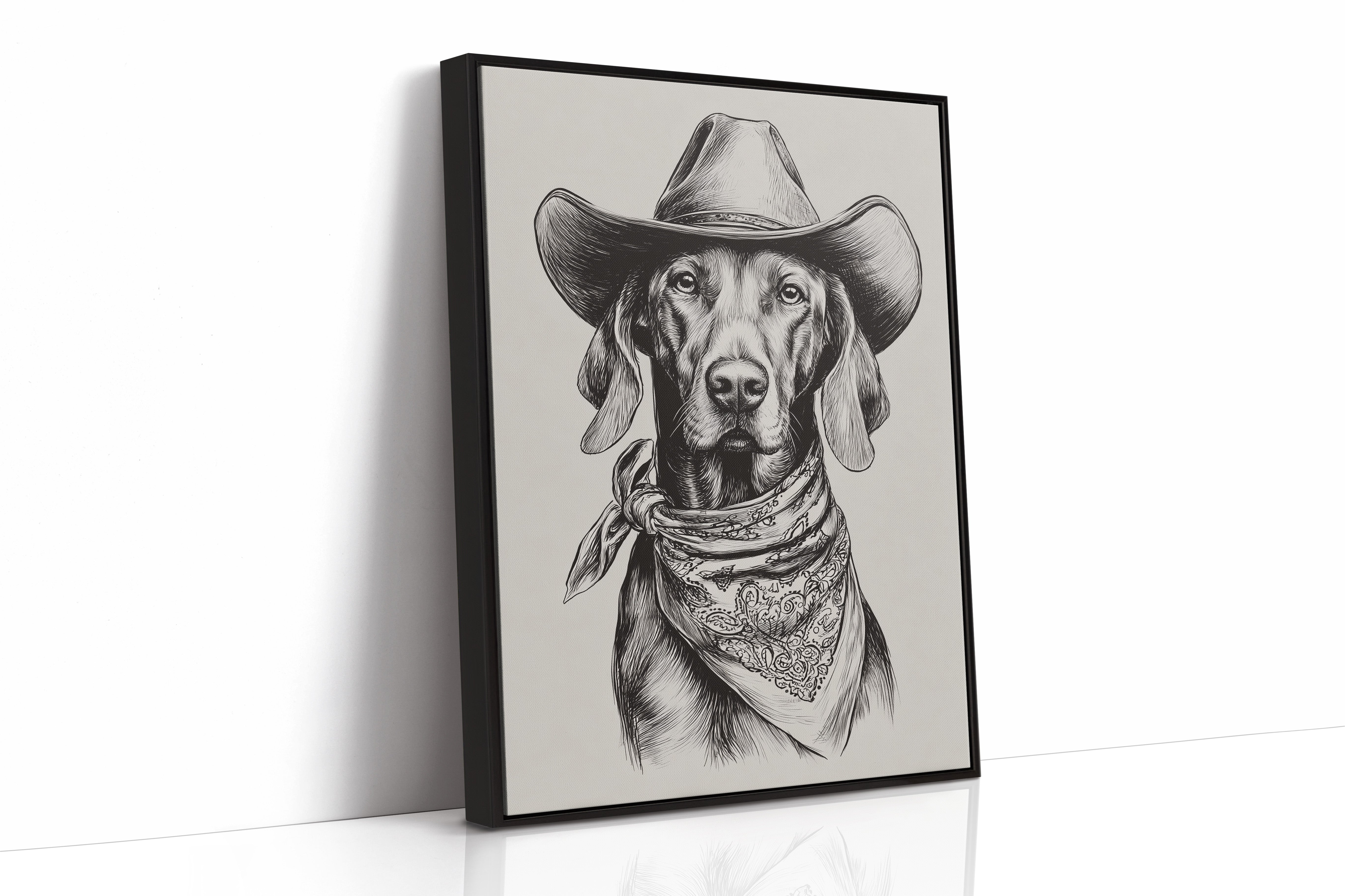 The Canine Cowboy's Resolve