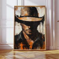 Shadowed Cowboy – Bold Western Expression