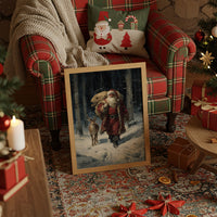 Forest Friends Share Winter's Magic