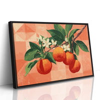 Citrus Blossoms Dance In Coral