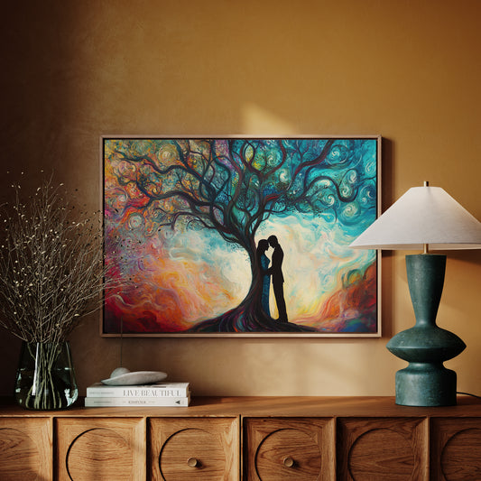 Ancient Tree Holds Love's Dance